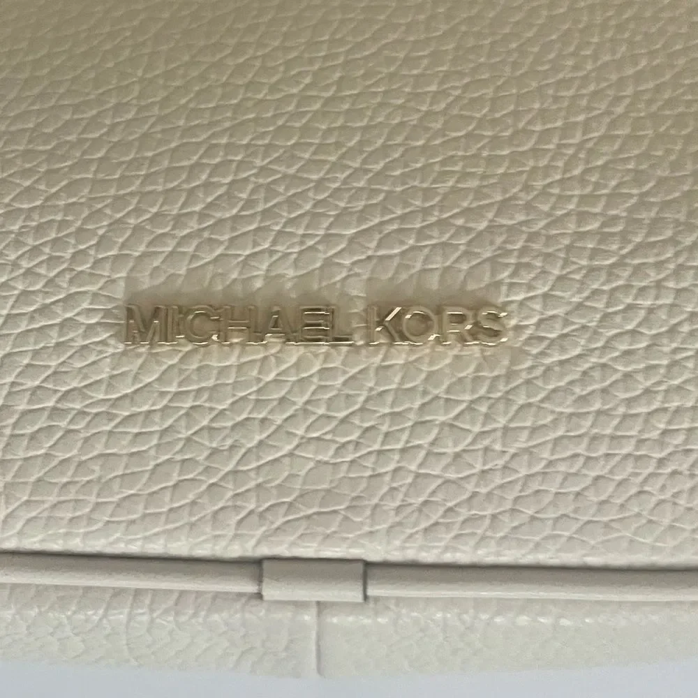 Michael Kors Cream Leather Bag